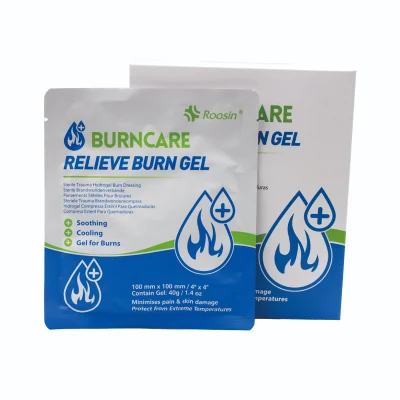 Creme para tratamento de feridas/hidrogel estéril/gel para queimaduras/curativo em spray para aliviar queimaduras e escaldaduras com CE e FDA